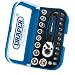 Draper Expert 41451 22-Piece 1/4-Inch Square Drive Double Driver Set