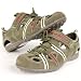 s.OLIVER KIDS , Kinder Leder Sneaker mit Klett, Slip On Sandale,  khaki-grün