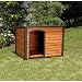 Outback Extreme Log Cabin Dog House in Cedar Size: Large (46" x 33" x 33")