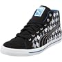 PUMA Men's Roader Hi Prep School Sneaker,Black/Snorkel Blue,11.5 D