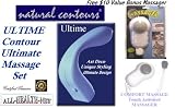 Ultime-Natural Contours Powerful Three-Speed Massager, 1ct