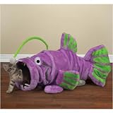 Zanies Anglerfish Kitty Hideaway Purple
