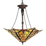 By Zlite-Mandolin Collection Chestnut Bronze Finish 3 Light Pendant