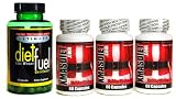 DIET FUEL ULTIMATE 60 count Original Diet Fuel Xmas Christmas Holiday Diet Dual Fat Blocker Sugar Blocker 180 capsules 3 bottles total
