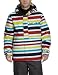 Die Parked Jacke aus dem Hause Billabong kommt mit jeder Menge Style in angesagter Streifenoptik. Sie hat eine 8.000mm Wassers&auml;ule, die Euch sch&ouml;n trocken h&auml;lt und kann auch ansonsten Einiges an Features bieten.   Features:   - 8.000mm Wassers&auml;ule  - 8.000gr Atmungsaktivit&auml;t  - Schneefang  - Unterarmbel&uuml;ftung  - zwei seitliche Rei&szlig;verschlusstaschen  - Brusttasche  - per Klett variierbare &Auml;rmel  - Kapuze mit Gummizug  - Saum mit Gummizug  