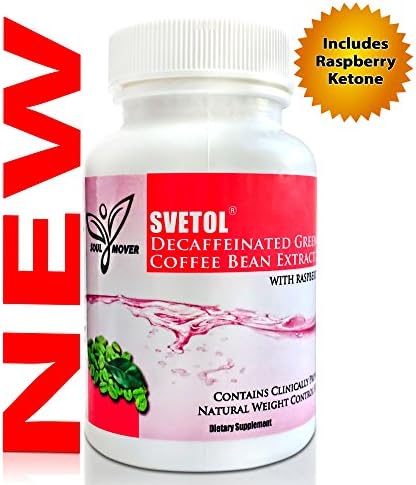 100% Pure & Potent Combo - Svetol® Green Coffee Bean Extract + Free Bonus 50mg Raspberry Ketone Per Capsule For Max Strength Weight Loss, Standardized to 45% Chlorogenic Acid - Made in USA - It Works Or Your Money Back! Svetol® Green Coffee Bean Extract Is Clinically Proven to Burn Fat Fast!
