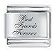 Pugster Best Friends Forever Italian Charms