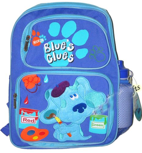 Blues Clues Backpack w/ Free Water Bottle Large