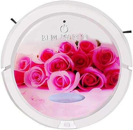 Infinuvo CleanMate QQ6 Robotic Vacuum Cleaner with HEPA Filter, White