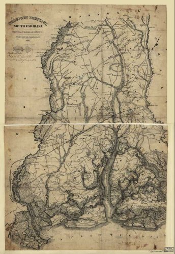 Beaufort District, South Carolina / surveyed by C. Vignoles & H. Ravenel, 1820