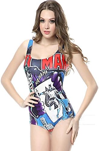 NaDanBo New Batman Cartoon Print Swimsuit Swimwear Bath Cloth