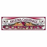 NFL Arizona Cardinals 9-by-30 Wood Sign