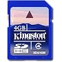 Kingston 4GB SDHC Class 4 Flash Card Kingston Retail�(SD4/4GBKR)