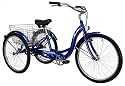 Schwinn Meridian Adult 26-Inch 3-Wheel Bike (Blue)