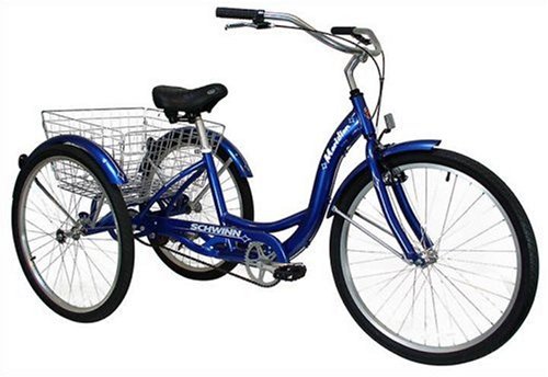 Schwinn Meridian Adult 26 Inch 3 Wheel Bike