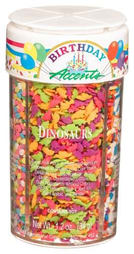 Dean Jacobs 4 General Birthday Accents, Large, 4.8-Ounce Jars (Pack of 4) by Dean Jacobs