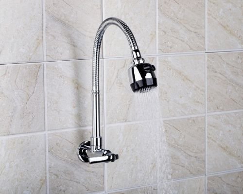 Touch Eb03a806 New Kitchen Sink Wall Mounted Chrome Finish