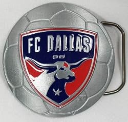 FC Dallas MLS Soccer Team Buckle