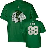 Patrick Kane Chicago Blackhawks Youth St. Patrick's Day Green O' Irish Name and Number T-Shirt