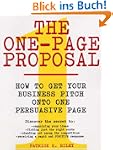 The One-Page Proposal: How to Get You...