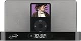 iLive IC2807 Travel Speaker and Alarm Clock with Remote Control, Carrying Bag, and iPod Dock (Black)