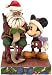 Mickey with Santa: Checking it Twice
