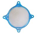 Lamptron UV Blue Stainless/Plastic 2-Piece Fan Filter Kit for 120mm Cooling Fan