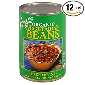 Amy's Organic Vegetarian Baked Beans, 15-Ounce Cans (Pack of 12) by Amy's Organic