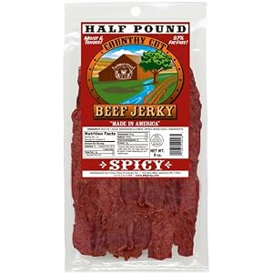 Buffalo Bills 8oz Spicy Country Cut Beef Jerky Pack by Buffalo Bills Premium Snacks