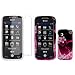 LG Prime GS390 Combo Purple Love Protective Case Faceplate Cover + LCD Screen Protector for LG Prime GS390