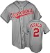 Jhonny Peralta Majestic MLB Road Grey Replica Cleveland Indians Jersey