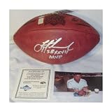 Troy Aikman Autographed SB XXVII Football with SB XXVII MVP Inscription