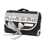 Lacy Grey Diaper Clutch