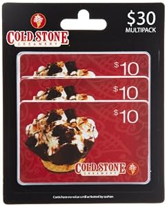 Amazon.com: Cold Stone Creamery Gift Cards, Multipack of 3 - $10: Gift ...