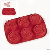Rose Shape Cupcake Mold