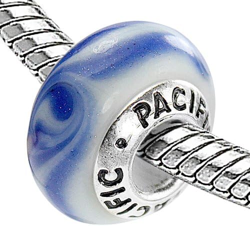 925 Sterling Silver Murano Glass Bead - Paella (Pandora and Chamilia Compatible)