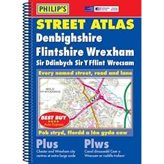 Street Atlas Denbighshire, Flintshire and Wrexham (Philip's Street Atlases)
