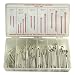 Precision Brand Stainless Steel Cotter Pin Assortment (124 pieces)