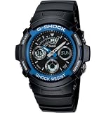 Product details for Casio Men's G-Shock Ana-Digi Chronograph Shock Resistant Sport Watch #AW591-2A