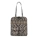 Vera Bradley Tall Zip Tote (Clearance) (Caffe Latte)