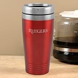 Rutgers Scarlet Knights Scarlet 16oz. Team Logo Thermo Travel Tumbler