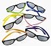 12 neon Childrens glasses (sunglasses)