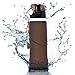 UPmall Collapsible Water Bottle - Medical Grade Silicone Leak Proof Foldable Sports Bottle 750ml (26 oz)