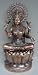 Cooper colored Metal Kamal Lakshmi