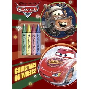Click to buy Disney Christmas Coloring Pages:Christmas on Wheels from Amazon!