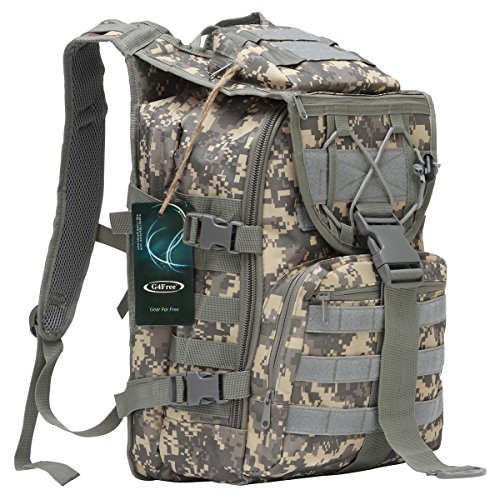 G4Free Tactical Rucksack Assault Backpack Outdoor Traveling Bag Camping