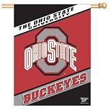 Ohio State Buckeyes NCAA Vertical House Flag