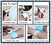 Bbei 6 Sheets Henna Body Paints Temporary Tattoos Stickers Whitelace Tattoo for Girls, Women Necklace, Bracelets Patterns (White)