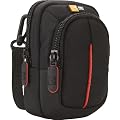 Case Logic DCC302 Compact Digital Camera Bag with Separate Zipped Accessory Pocket and Internal Slip Pocket for SD Cards