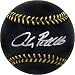 Andy Pettitte Autographed Black Leather Baseball